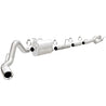 MagnaFlow Sys C/B 11-15 Ford Super Duty F250 6.2L EC CC, SS 3.5in Single Rear Pass Side Ext 5in Tip Magnaflow