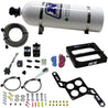 Nitrous Express 4500 RNC Conventional Nitrous Plate Kit w/.375in Solenoid w/15lb Bottle Nitrous Express