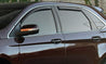 AVS 07-10 Mitsubishi Outlander Ventvisor In-Channel Front & Rear Window Deflectors 4pc - Smoke AVS