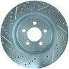 StopTech Select Sport 07-10 Ford Shelby Slotted and Drilled Right Rotor Stoptech
