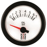 Autometer Stack 52mm 0-7 Bar M10 Male Electric Oil Pressure Gauge - White AutoMeter