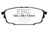 EBC 01-04 Mazda Protege 2.0 (Rear Rotors) Yellowstuff Rear Brake Pads EBC