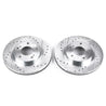 Power Stop 00-01 Infiniti I30 Front Evolution Drilled & Slotted Rotors - Pair PowerStop