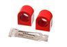 Energy Suspension 79-83 Nissan 280ZX Red 23mm Front Sway Bar Frame Bushings Energy Suspension