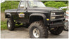 Bushwacker 81-91 Chevy Blazer Cutout Style Flares 2pc - Black Bushwacker