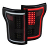 ANZO 2015-2017 Ford F-150 LED Taillights Black ANZO