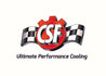 CSF Dual Fluid Bar & Plate HD Oil Cooler w/9in SPAL Fan (1/3 & 2/3 Partition) - 13.8in L x 10in H CSF