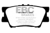 EBC 13+ Lexus ES300h 2.5 Hybrid Redstuff Rear Brake Pads EBC