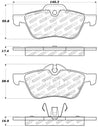 StopTech Performance 02-06 Mini Front Brake Pads Stoptech