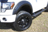 Lund 09-14 Ford F-150 (Ex Raptor) RX-Rivet Style Textured Elite Series Fender Flares - Black (2 Pc.) LUND