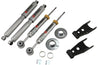 Belltech 09-13 Ford F150 All Cabs Short Bed 2WD Lowering Kit w/ SP Shocks +1 to -3in F/2in R Drop Belltech