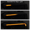 xTune Toyota Tacoma 16-18 DRL Light Bar Projector Headlights - Black PRO-JH-TTA16-LBDRL-BK SPYDER