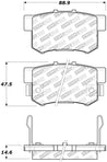 StopTech Street Select Brake Pads - Front/Rear Stoptech