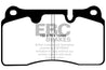 EBC 06-09 Volkswagen Touareg 3.6 (2 pin holes at top of backplate) Ultimax2 Front Brake Pads EBC