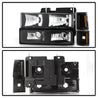 xTune GMC C/K Series 94-98 Headlights w/ Corner and Parking Lights - Black HD-JH-GCK94-BK-SET SPYDER