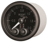 Autometer Stack 52mm -1 to +2 Bar (Incl T-Fitting) Pro-Control Boost Pressure Gauge - Black AutoMeter