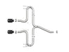 aFe Takeda 2-1/2in 304 SS Axle-Back Exhaust w/Black Tips 17-20 Honda Civic Sport L4-1.5L (t) aFe