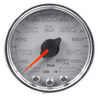 Autometer Spek-Pro Gauge Oil Temp 2 1/16in 300f Stepper Motor W/Peak & Warn Slvr/Chrm AutoMeter