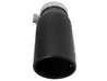 aFe MACHForce-XP 3.5in 409 Stainless Steel Exhaust Tip 3.5in x 4.5in Out x 12in L Clamp-On aFe