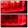 Spyder Ford F150 2015-2017 Light Bar LED Tail Lights - Red Clear ALT-YD-FF15015-LBLED-RC SPYDER