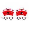 Power Stop 14-18 Jeep Cherokee Front Red Calipers w/Brackets - Pair PowerStop