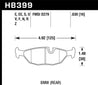 Hawk 84-4/91 BMW 325 (E30) HP+ Street Rear Brake Pads Hawk Performance