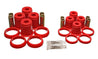 Energy Suspension 93-98 Jeep Grand Cherokee Red Rear Control Arm Bushings-Must reuse OEM Outer Shell Energy Suspension