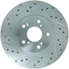 StopTech Select Sport 99-08 Acura TL (STD Caliper) / 01-03 CL Slotted and Drilled Right Front Rotor Stoptech