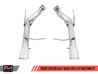 AWE Tuning S197 Mustang GT Axle-back Exhaust - Track Edition (Chrome Silver Tips) AWE Tuning