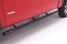 Lund 99-13 Chevy Silverado 1500 Ext. Cab 4in. Oval Straight Steel Nerf Bars - Black LUND