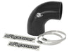 aFe Magnum FORCE CAI Univ. Silicone Coupling Kit (2.75in. ID / 3in. L) 90 Deg. Elbow Coupler - Black aFe