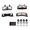 Power Stop 94-99 Chevrolet C1500 Suburban Front Z36 Truck & Tow Brake Pads w/Hardware PowerStop