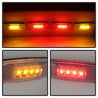 Xtune Dodge Ram 94-02 Dually 2 Red LED+2 Amber LED Fender Lights 4pcs Clear ACC-LED-DR94-FE-C SPYDER