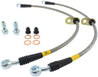 StopTech 04-08 Acura TSX / 03-07 Honda Accord Front SS Brake Lines Stoptech