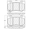 StopTech Street Touring 09-13 Infiniti FX35/FX37/FX45/FX50/08-13 G37 Front Brake Pads Stoptech