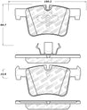 StopTech Street Select Brake Pads w/Hardware - Front Stoptech