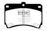 EBC 94-97 Ford Aspire 1.3 manual Greenstuff Front Brake Pads EBC