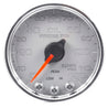 Autometer Spek-Pro Gauge Oil Press 2 1/16in 120psi Stepper Motor W/Peak & Warn Slvr/Chrm AutoMeter