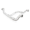 Stainless Works 15-18 F-150 3.5L Downpipe 3in High-Flow Cats Y-Pipe Factory Connection Stainless Works