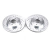 Power Stop 97-05 Acura EL Front Evolution Drilled & Slotted Rotors - Pair PowerStop