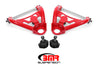 BMR 64-72 A-Body Pro-Touring Upper A-Arms w/ Tall Ball Joint (Delrin) - Red BMR Suspension