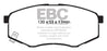 EBC 10-15 Hyundai Tucson 2.0 FWD Yellowstuff Front Brake Pads EBC