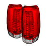 Spyder Chevy Avalanche 07-13 LED Tail Lights Red Clear ALT-YD-CAV07-LED-RC SPYDER