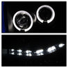 Spyder Ford F250/350 05-07 Projector Headlights LED Halo LED Blk Smke PRO-YD-FS05-HL-BSM SPYDER