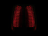ANZO 2007-2014 Chevrolet Suburban LED Taillights Red/Clear - Escalade Look ANZO