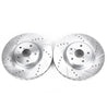 Power Stop 05-14 Subaru Impreza Front Evolution Drilled & Slotted Rotors - Pair PowerStop