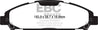 EBC 15+ Ford Mustang 2.3 Turbo Redstuff Front Brake Pads EBC
