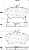 StopTech Street Brake Pads Stoptech