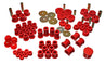 Energy Suspension 79-85 Toyota 4WD Pickup (Except T-100 & Tundra)  Red Hyper-Flex Master Bushing Set Energy Suspension