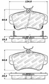 StopTech Street Select Brake Pads - Front Stoptech